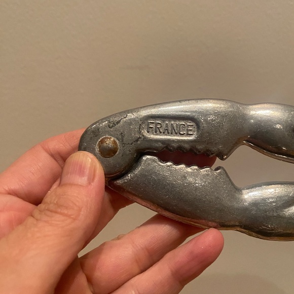 Vintage French Metal Crab Claw Cracker Utensils - Picture 3 of 4